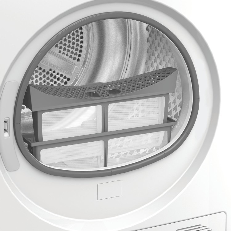 Indesit 8kg Heat Pump Tumble Dryer - Quiet Steam Technology - White - Image 8