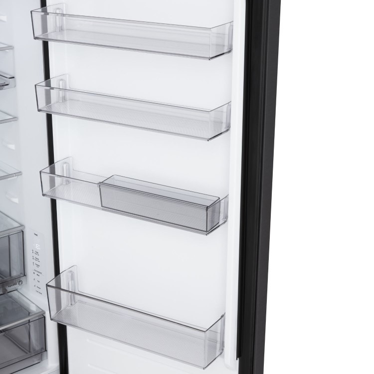 LG NatureFRESH 375 Litre 60/40 Fridge Freezer - Black - Image 8