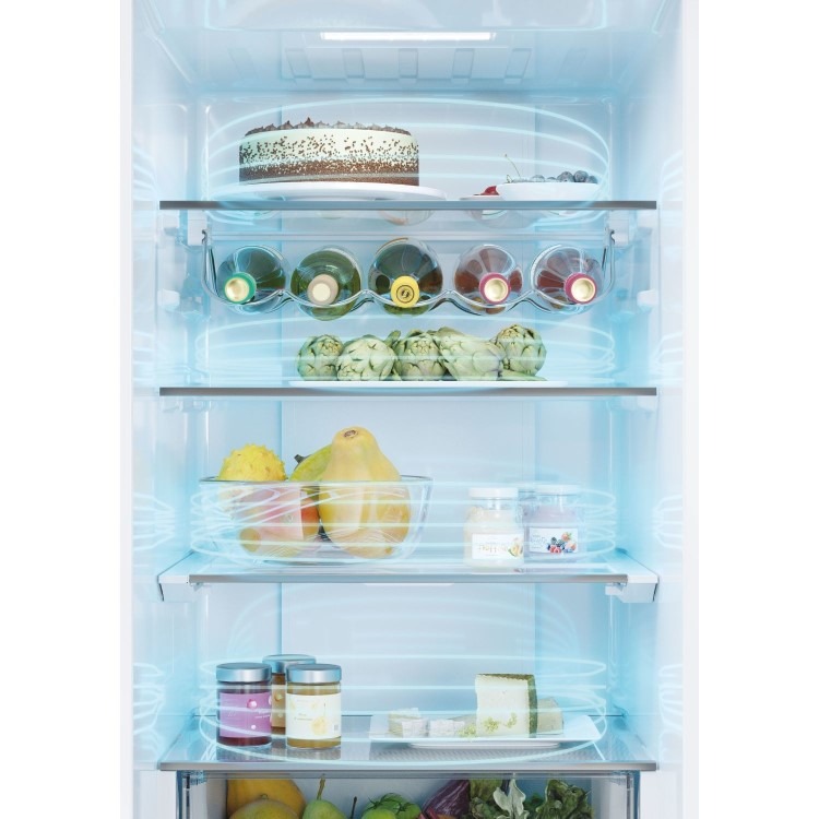 Haier 2D 60 Series 5 409 Litre 60/40 Freestanding Fridge Freezer - Dark Inox - Image 7