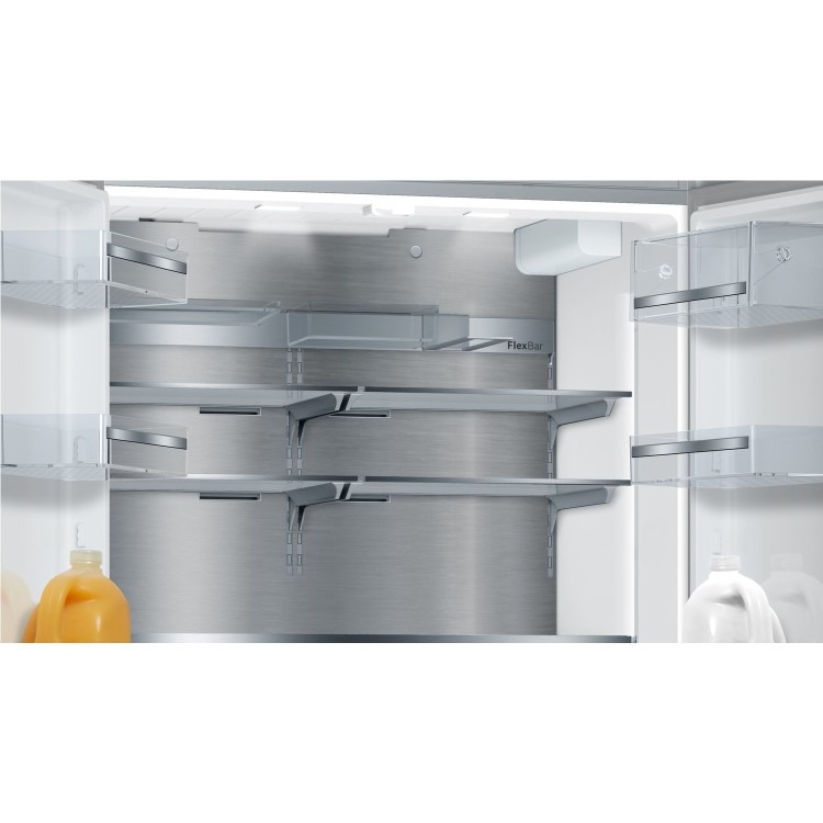 Bosch Series 8 573 Litre French Style American Freestanding Fridge Freezer - Easyclean Stainless Steel - Image 7