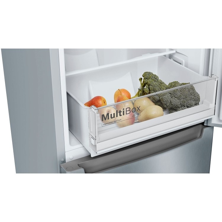 Bosch Serie 2 300 Litre 50/50 Freestanding Fridge Freezer Frost Free - Stainless Steel Look - Image 6