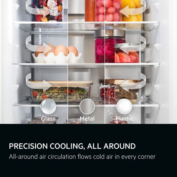 AEG Series 7000 244 Litre 70/30 Integrated Fridge Freezer - Image 8