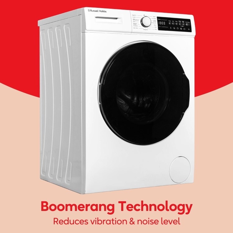 Russell Hobbs 16 series 9kg 1400rpm Washing Machine - White - Image 8