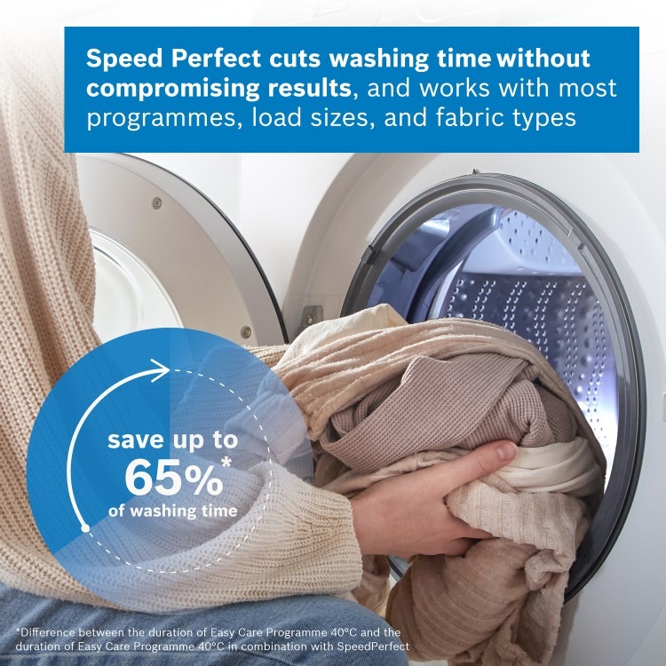 Bosch Series 6 10kg 1400rpm Washing Machine - White - Image 6