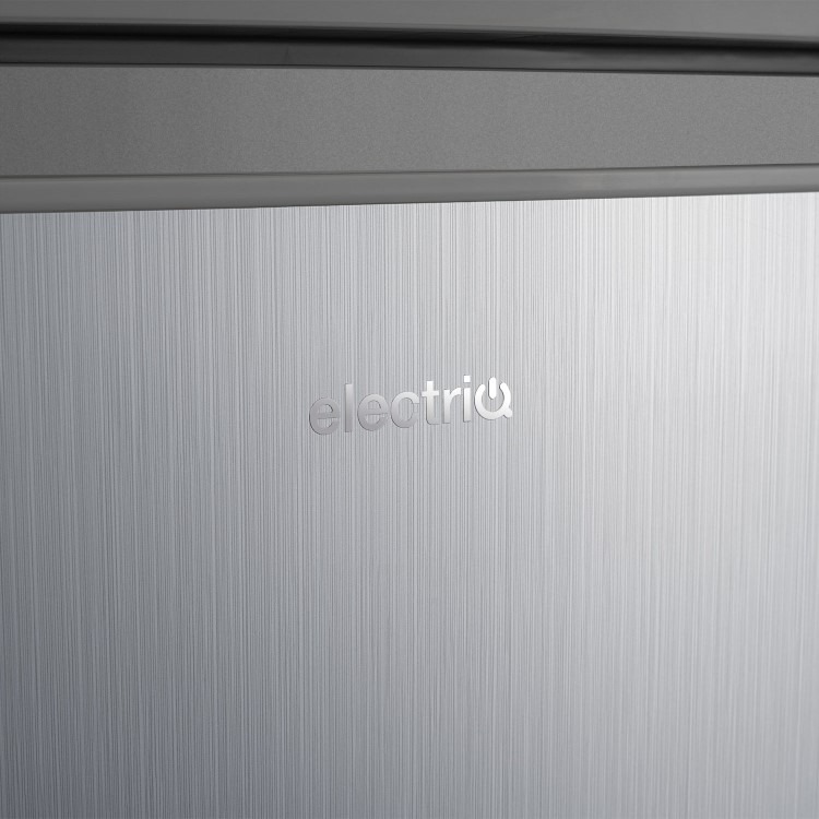 electriQ 91 Litre Freestanding Under Counter Freezer - Silver - Image 8