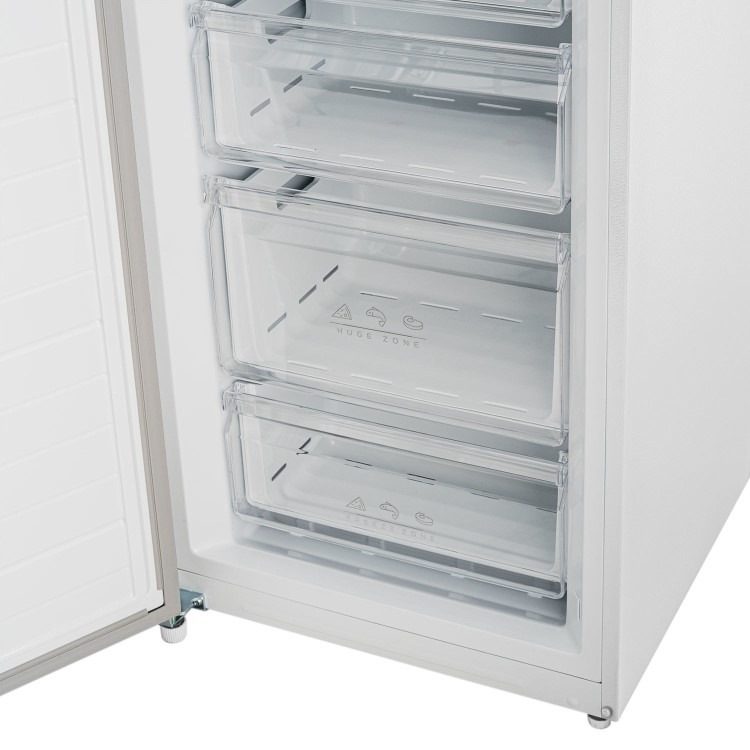 electriQ 272 Litre Frost Free Freestanding Upright Freezer - White - Image 7