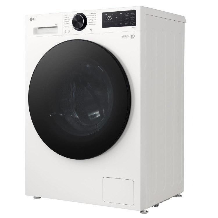 LG Series 3 Counter-Depth MAX™ 9kg 1200rpm Washing Machine - White - Image 9