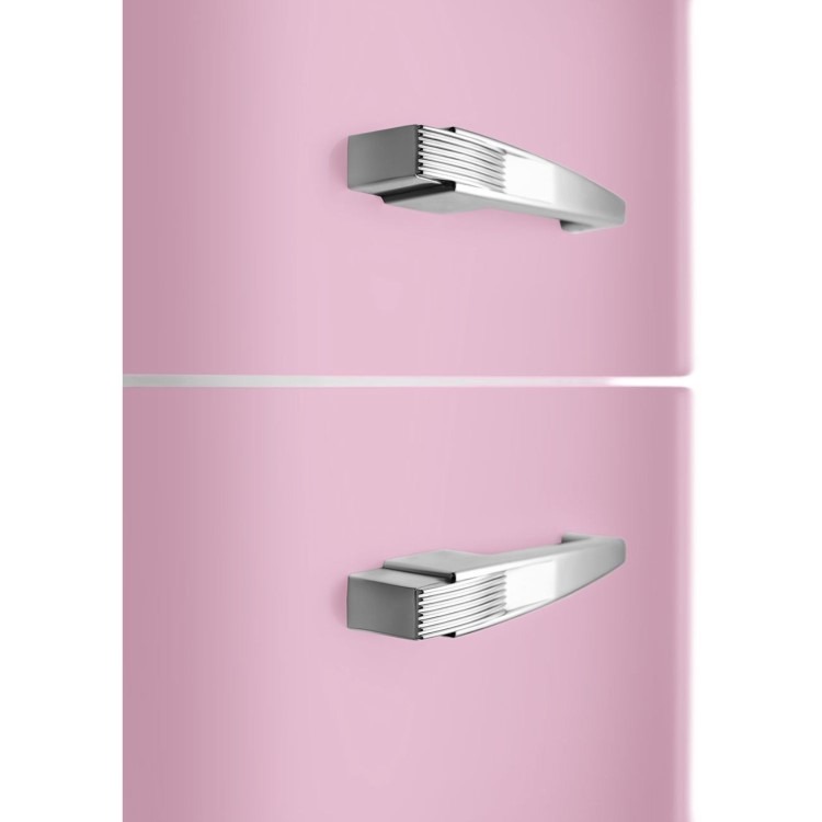 Smeg 331 Litre Fifties Style Right Hand Hinge 70/30 Fridge Freezer - Pink - Image 8