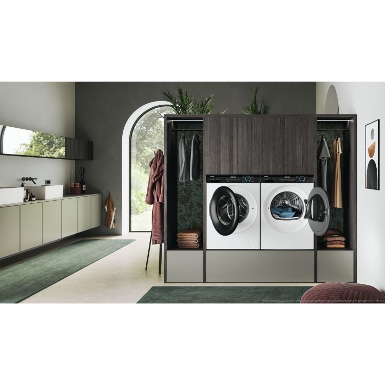 Haier 939 Series 3 9kg Heat Pump Tumble Dryer - A++ Rated, Reverse Action - White - Image 8