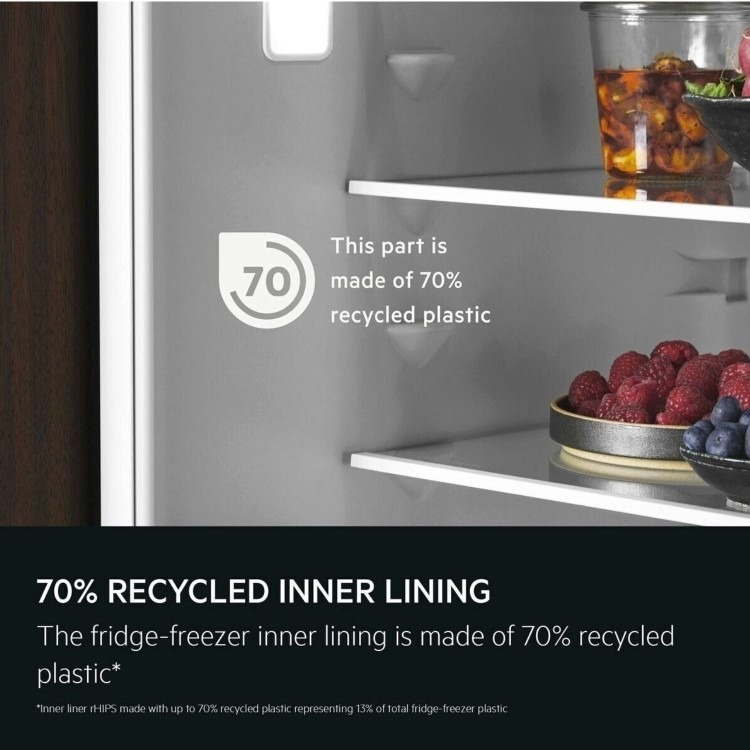 AEG 6000 Series 253 Litre 70/30 Integrated Fridge Freezer - Image 9