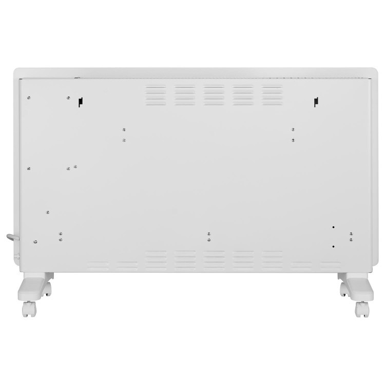 electriQ 2500W Smart Designer Glass Panel Convection Heater - Wall Mountable & Bathroom Safe - White - Image 10