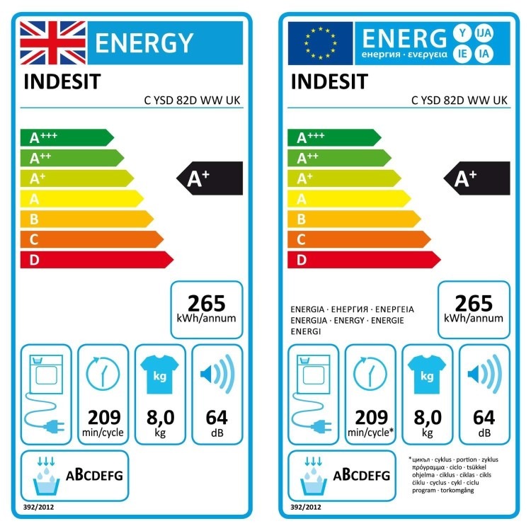 Indesit 8kg Heat Pump Tumble Dryer - Quiet Steam Technology - White - Image 10