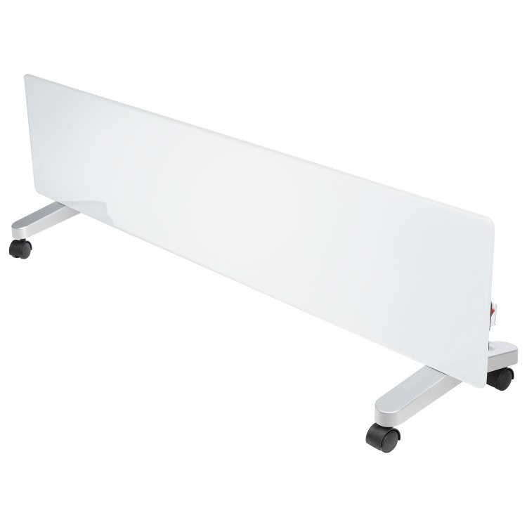 electriQ 750W Smart Slim Gloss White Glass Panel Heater Wall Mounted or Skirting Fitted Bathroom Safe Energy Efficient - Image 7