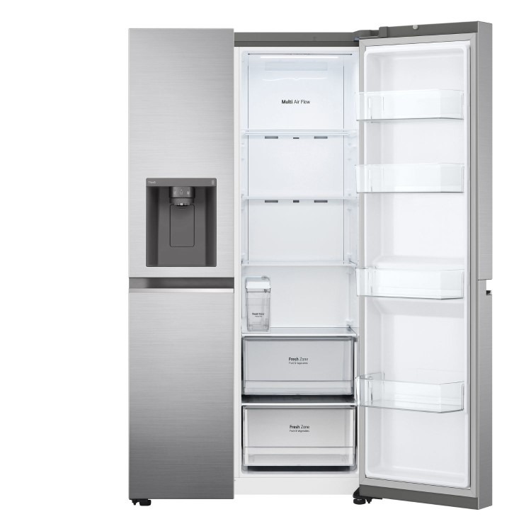 Refurbished LG NatureFRESH 635 Litre Side-by-Side American Fridge Freezer - Shiny Steel - Image 10