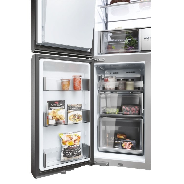 Haier Series 7 601 Litre Four Door American Fridge Freezer - Stainless steel - Image 10