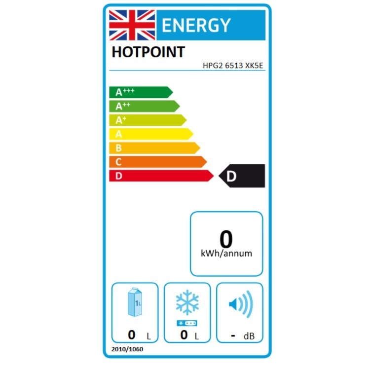 Hotpoint 510 Litre French Style American Fridge Freezer - Inox - Image 10