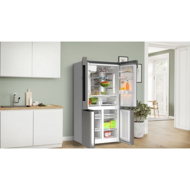 Bosch Series 6 574 Litre Four Door American Fridge Freezer - Inox - Image 10