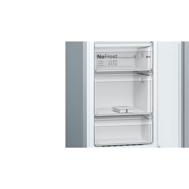 Bosch Serie 2 300 Litre 50/50 Freestanding Fridge Freezer Frost Free - Stainless Steel Look - Image 7