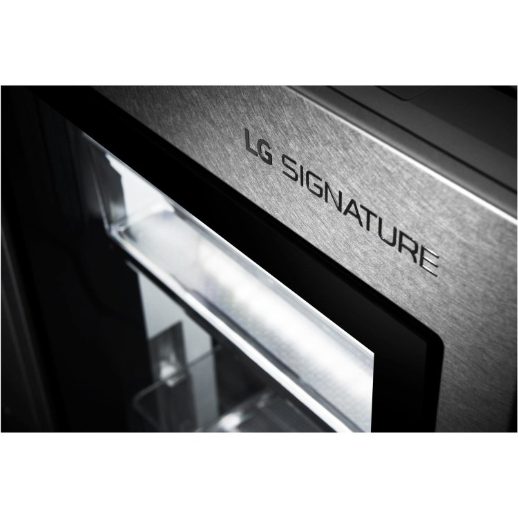 Refurbished LG LSR100 Freestanding 643 Litre 60/40 Frost Free American Fridge Freezer Stainless Steel - Image 12
