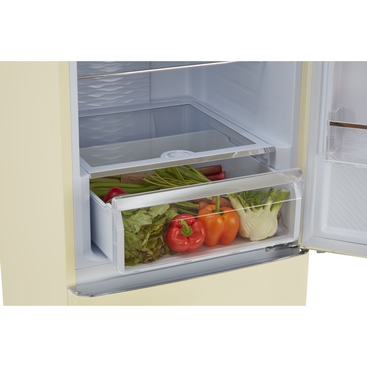 CDA 330 Litre 60/40 Retro Freestanding Fridge Freezer - Florence Barley - Image 11