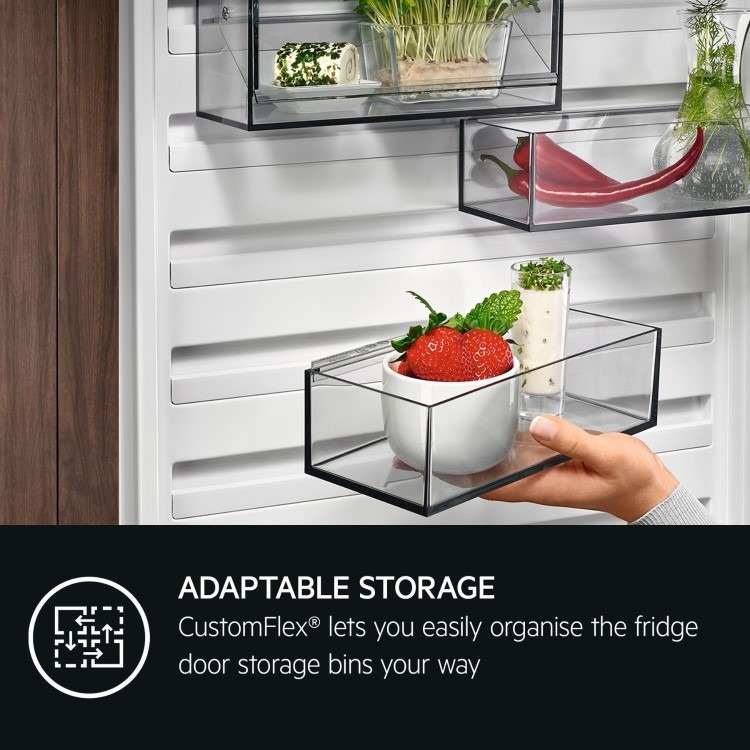 AEG 6000 Series 253 Litre 70/30 Integrated Fridge Freezer - Image 11