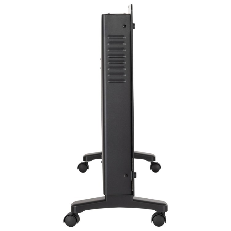 electriQ 2500W Smart Designer Glass Panel Convection Heater - Wall Mountable & Bathroom Safe - Black - Image 12