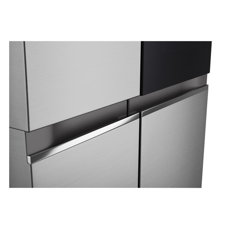 Refurbished LG InstaView GSVV80PYLL 655 Litre Frost Free American Fridge Freezer Prime Silver - Image 12