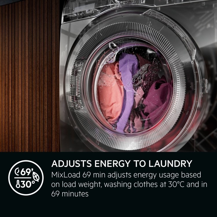 AEG 7000 Series ProSteam 9kg 1400rpm Washing Machine - White - Image 10