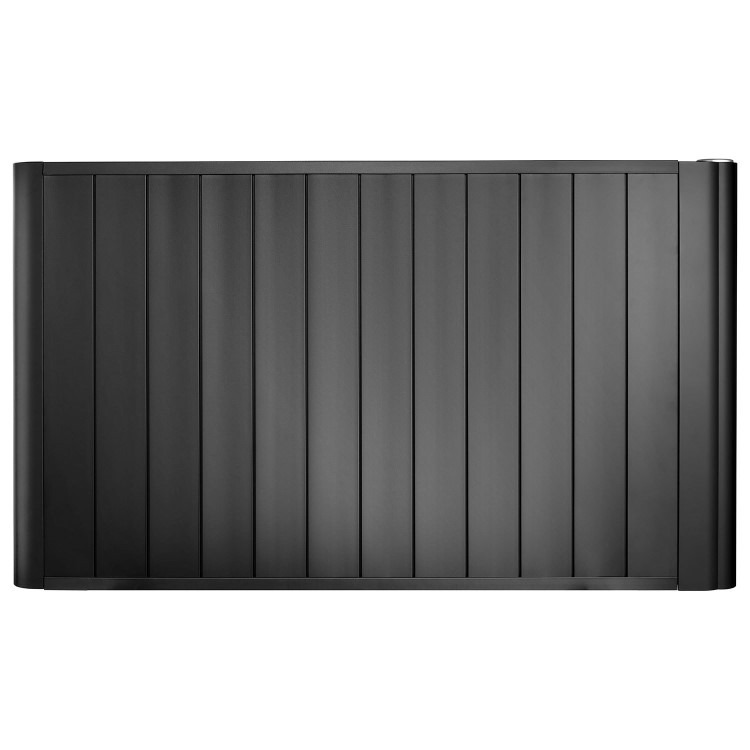 electriQ 2000W Smart Aluminium Electric Designer Radiator Sleek Black Wall Mounted - Energy Efficient Panel Heater - Image 12