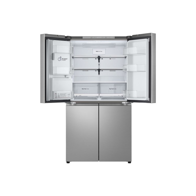 LG NatureFRESH 637 Litre Four Door American Fridge Freezer - Prime Silver - Image 14