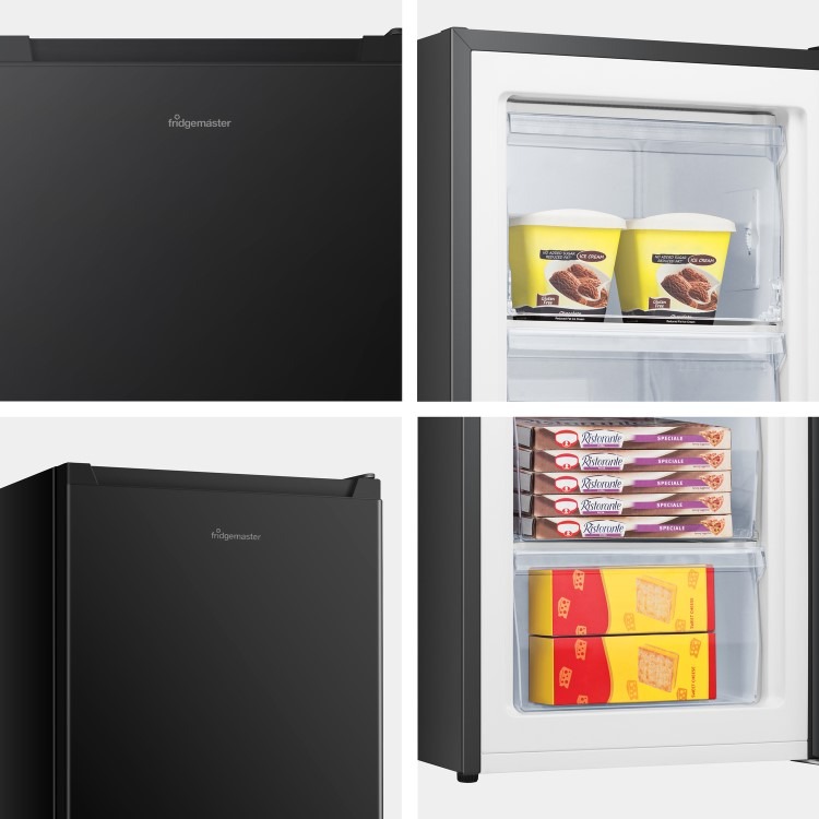 Fridgemaster 61 Litre Freestanding Under Counter Freezer - Black - Image 5