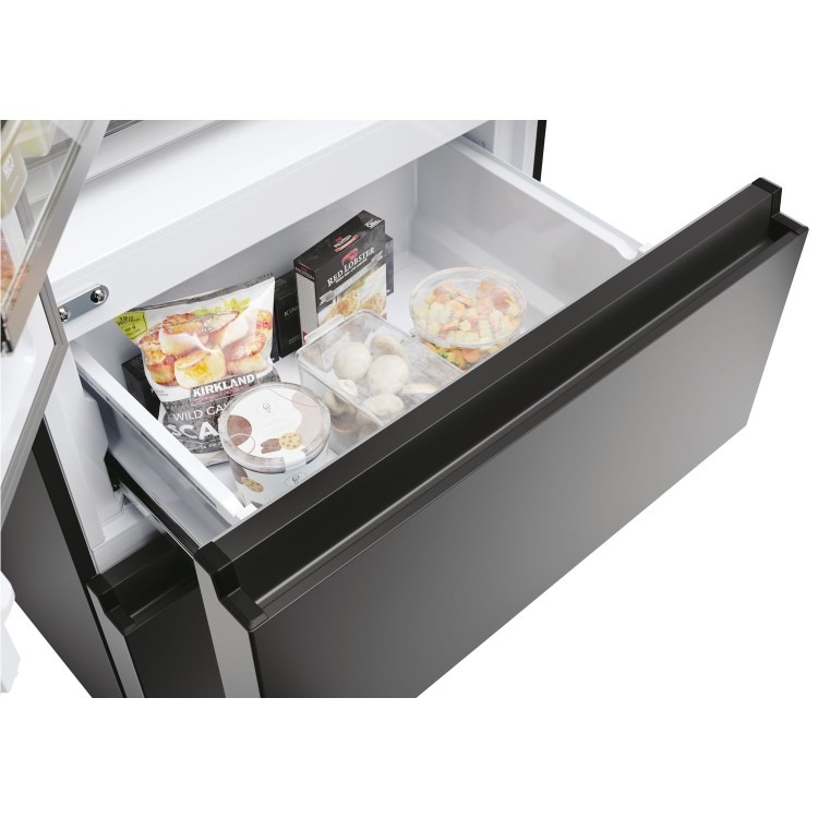 Haier FD 70 Series 5 444 Litre French Style American Fridge Freezer - Black - Image 14