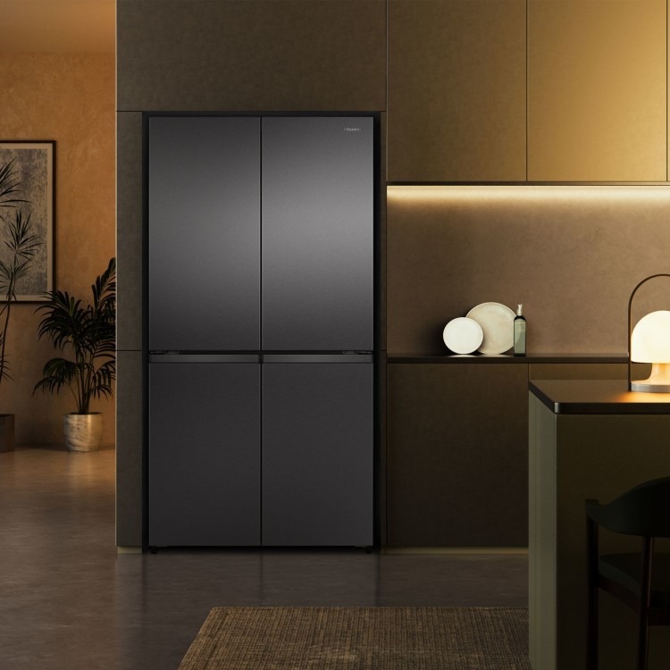 Hisense PureFlex 640 Litre Four Door American Fridge Freezer - Grey - Image 13