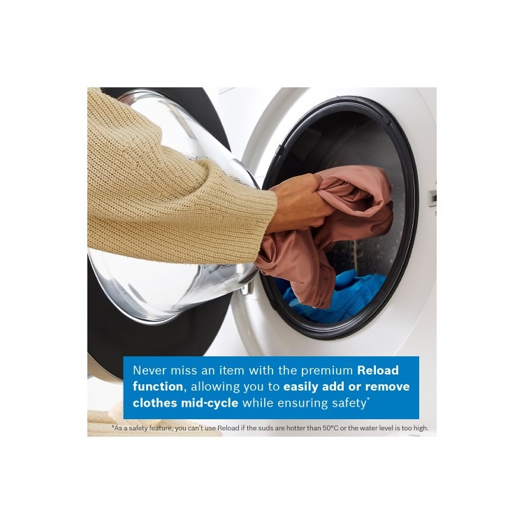 Bosch Series 6 10kg 1400rpm Washing Machine - White - Image 10