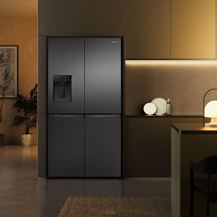 Hisense PureFlex 640 Litre Four Door American Fridge Freezer - Silver - Image 19