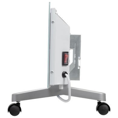 electriQ 750W Smart Slim Gloss White Glass Panel Heater Wall Mounted or Skirting Fitted Bathroom Safe Energy Efficient - Image 2
