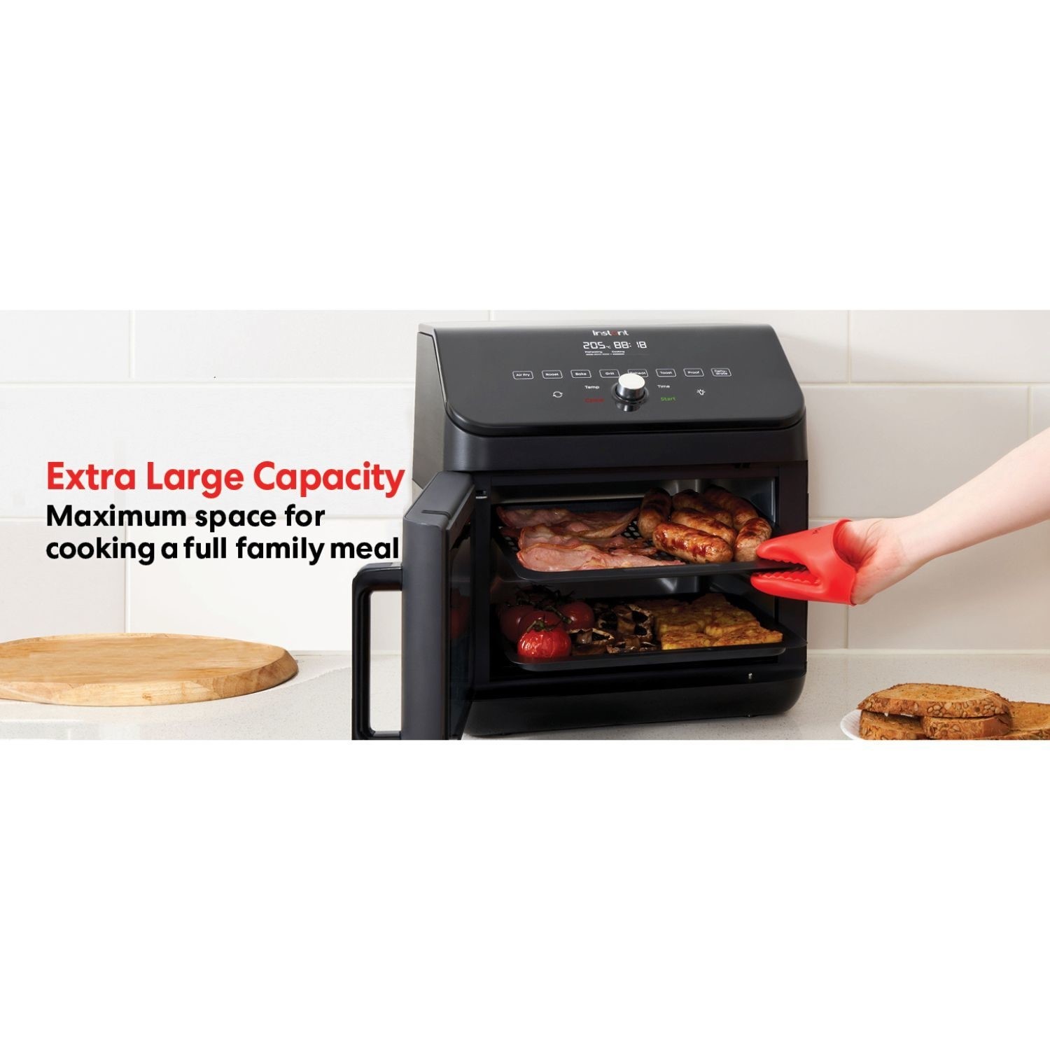 Instant Pot Vortex Plus 13L Air Fryer Oven - Black - Image 3