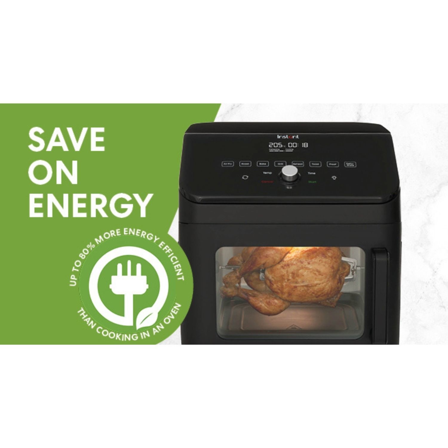 Instant Pot Vortex Plus 13L Air Fryer Oven - Black - Image 2