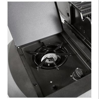 Outback Magnum - 3 Burner Gas BBQ Grill with Side Burner - Black & Silver - Image 5
