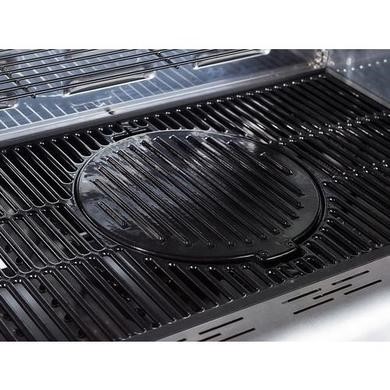 Outback Jupiter - 4 Burner Gas Hybrid BBQ Grill with Side Burner - Red - Image 3