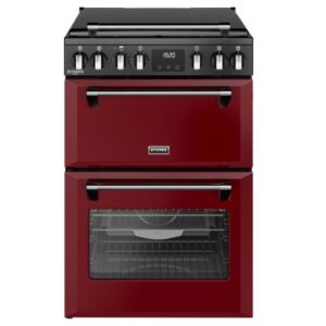 Stoves Richmond DX 60cm Dual Fuel Cooker - Garnet Red