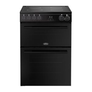 Belling Vision 60cm Electric Cooker with Induction Hob - Black