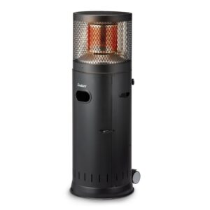 Enders Bullet Polo Patio Gas Heater in Black