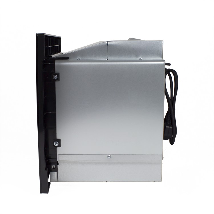 electriQ Built-In Microwave with Grill - Black - Image 7