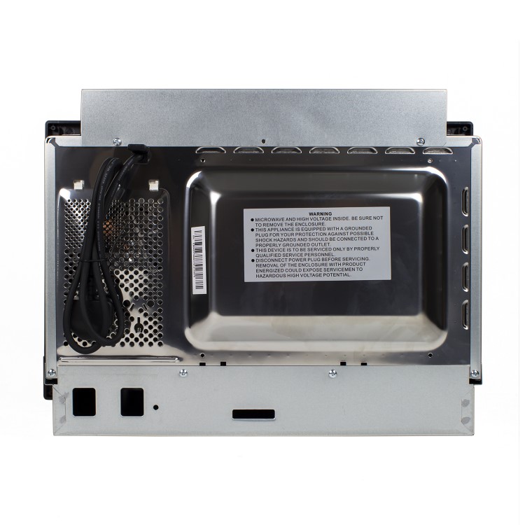 electriQ Built-In Microwave with Grill - Black - Image 8
