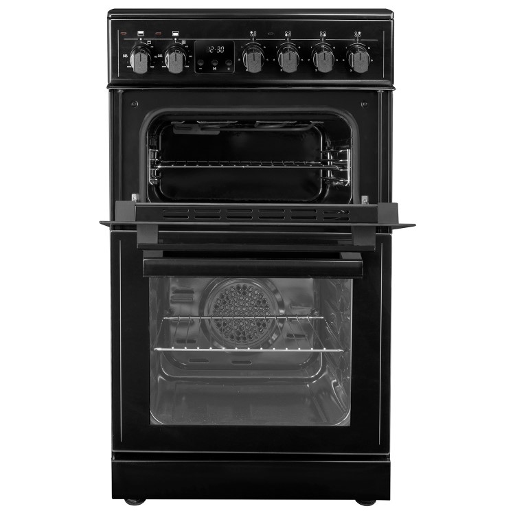 electriQ 50cm Double Cavity Electric Cooker - Black - Image 4