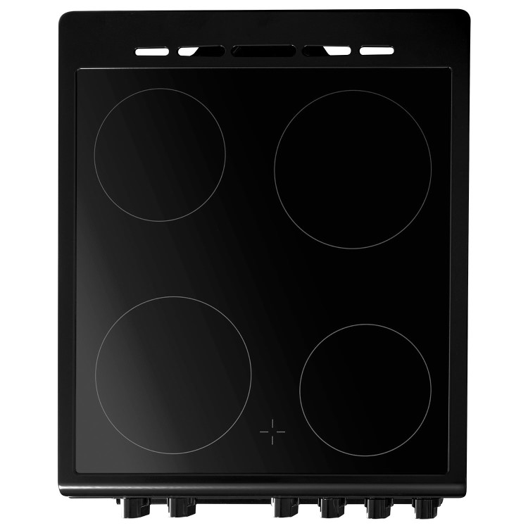 electriQ 50cm Double Cavity Electric Cooker - Black - Image 5