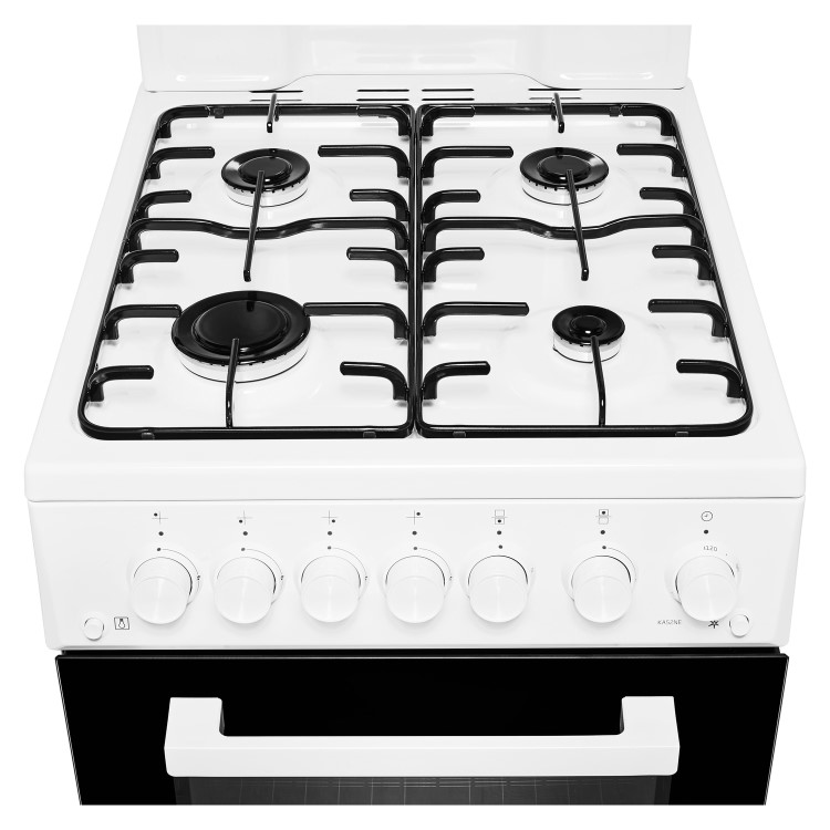 Beko 50cm Gas Cooker With Eye Level Grill - White - Image 3