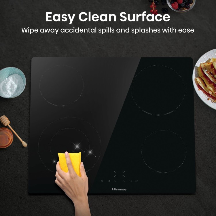 Hisense 60cm 4 Zone Ceramic Hob - Image 7