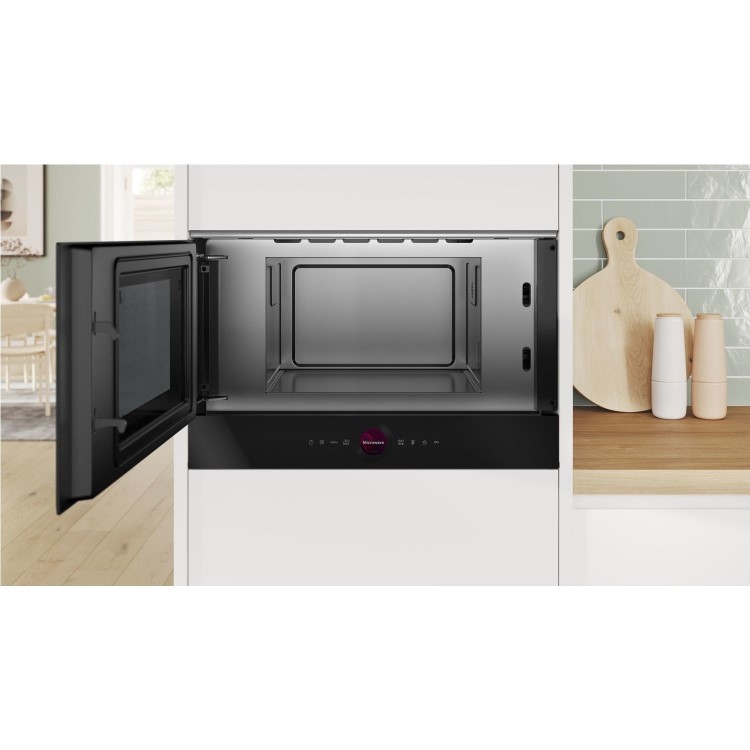 Bosch Series 8 Built-In 900W Microwave - Black - Image 2